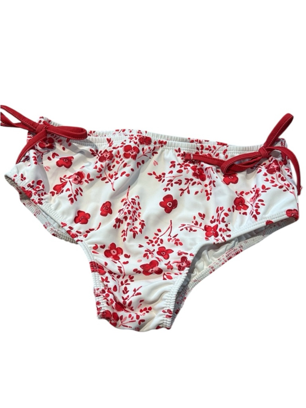 SweetHoney Floral Ruffle Detail Swim Bottom Size 10